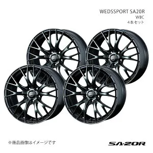 SA20R エスエーニーマルアール フロンクス WDB3S・WEB3S アルミホイール4本セット 0072722×4【16×7.0J 5-114.3 INSET42 】