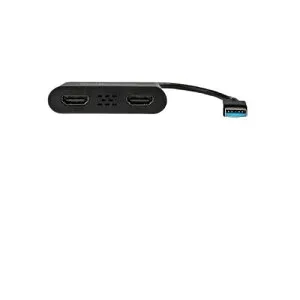 USB 3.0対応デュアルHDMIディスプレイアダプタ／1x 4K30Hz＆1x 1080p／USB Type-A接続／Windowsのみ対応 USB32HD2