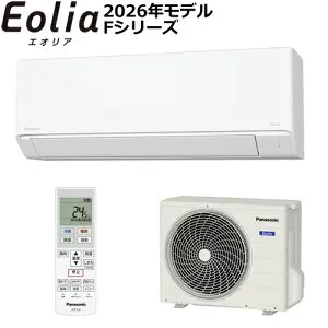 【2026年モデル】CS-F286D-W パナソニック 2.8k ルームエアコン Eolia（エオリア） Fシリーズ クリスタルホワイト 単相100V 【おもに10畳用】