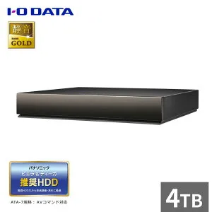 アイ・オー・データ機器｜I-O DATA 24時間連続録画対応 USB 3.2 Gen 1（USB 3.0）対応 録画用ハードディスク 4TB AVHD-WR4 AVHD-WRシリーズ