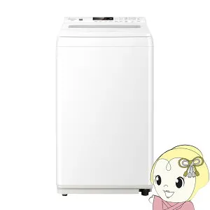 【4/25限定クーポン発行】【在庫あり】洗濯機 ハイセンス 6kg HW-K60XL-W 全自動洗濯機 6.0kg ホワイト 自動洗剤投入 縦型 ひとり暮らし 2人暮らし 節水 静音 立体シャワー水流 ステンレス槽 糸く