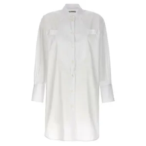 alberto biani アルベルト ビアーニ レディース シャツ・ブラウス MM849CO013510 Long plastron tuxedo shirt White IT40 IT42 IT44 40 【送料無料・関税込】