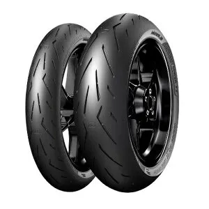 PIRELLI(ピレリ) DIABLO ROSSO CORSA II 100/80-17 52S TL フロント/リア 3737000 バイク タイヤ オンロードバイアス