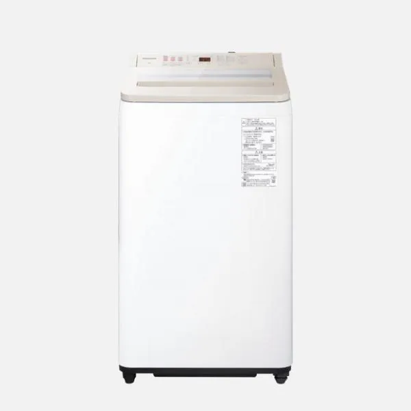 パナソニック 縦型全自動洗濯機 NA-FA7H5-C ナチュラルベージュ 洗濯・脱水7kg 槽・風乾燥化繊2kg▲
