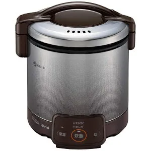 リンナイ｜Rinnai RR-050VQ-DB_13A ガス炊飯器 ダークブラウン [5合 /都市ガス12・13A][RR050VQDB]【rb_cooking_cpn】