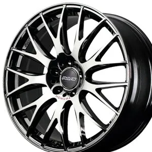 18インチ 8.0J 5/114.3 レイズ ホムラ 2x9Plus ジェットブラック エディション IV 新品 正規品 ホイール 1本価格 [カラー] ブラッククロームコーティング/RAP (Y8J) 【タイヤ組込可能】