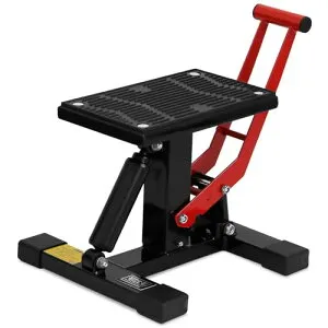 ツールズアイランド(Toolsisland) リフトスタンド オフロード モタード用 ダンパー式 H-01 耐荷重150kg 簡易説明書付 TSB068