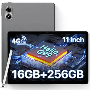 Helio G99 タブレット 11インチ 8コア、2.2GHz CPU Android SIMフリー Tab 16GB RAM+256GB 1TB TF拡張 UMIDIGI G7 Tab Pro 1920*1200 FHD 8000mAh+18W Type-C充電 クワッドスピーカー 4G-LTE通話 5G WiFi/BT5.2 顔認証/GPS/GMS認証