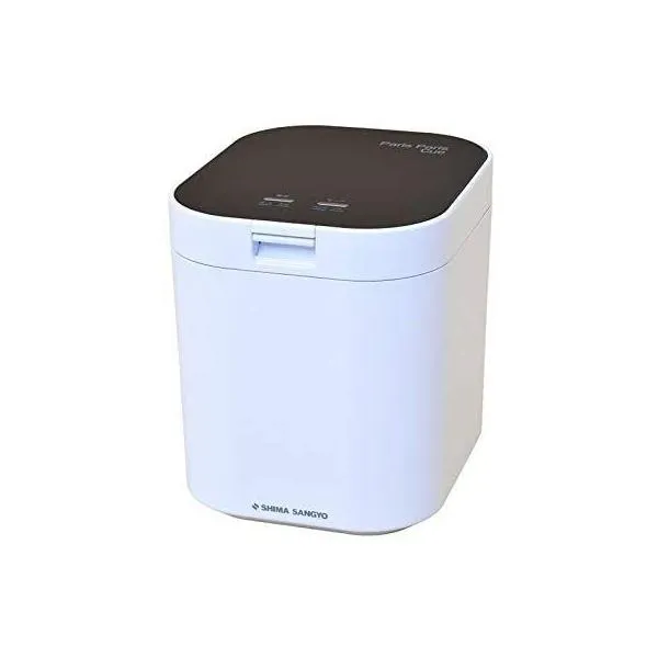 島産業 生ごみ処理機 家庭用 生ごみ減量乾燥機 パリパリキュー 1～5人用 PPC-11-BK ブラック