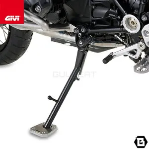 GIVI ES5112 サイドスタンド エクステンション アルミ ステンレス シルバー BMW R 1250 GS ADVENTURE R 1200 GS ADVENTURE 対応 専用設計 バイク用