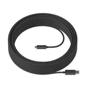 ロジクール ロジクール ストロング USBケーブル 10m ブラック USBCBL10M 1本