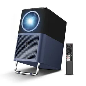 TCL A1s Google TV / 600 ISOルーメンの高輝度とフルHD 1080P解像度を備えたポータブルプロジェクター / Netflix公式ライセンス取得でWi-Fi/Bluetooth対応/オートフォーカス / 2×8W Dolby Audio / 最大150イン