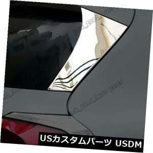 ドアピラー メルセデスベンツGLA200 220 260 13-17クロームリアテールウィンドウピラーカバートリム For Mercedes Benz GLA200 220 260 13-17 Chrome Rear Tail Window Pillar Cover trim 【並行輸入品】