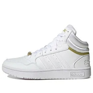 adidas アディダス レディース スニーカー 【(WMNS) adidas Hoops 3.0 Mid Classic Shoes 'Gold Metallic' GY4752】 サイズ US_6.5(23.5cm)