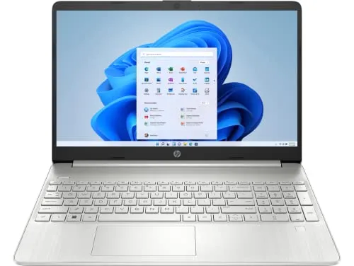 HP Pavilion 15.6インチ FHD アンチグレアノートパソコン、16GB RAM、512GB SSDストレージ、Intel Core i3-1215U プロセッサ 最大4.4GHz、Type-C、HDMI、Windows 11 Home、シルバ