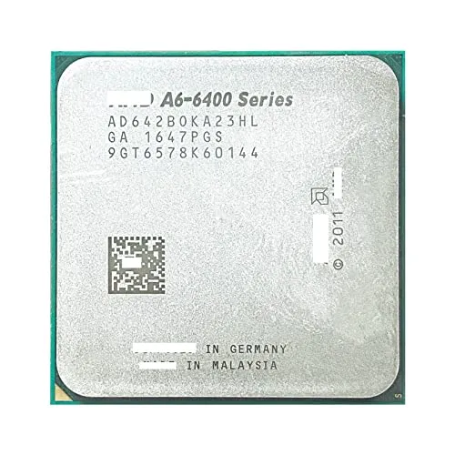A6 シリーズ A6-6420B A6 6400 シリーズ 4.0Ghz 65W デュアルコア CPU プロセッサ AD642BOKA23HL ソケット FM2