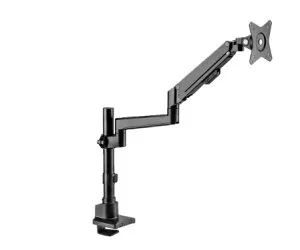 【純正品・新品】グリーンハウス GH-AMEP1-BK 液晶ディスプレイアーム ガススプリング クランプ/グロメット式（黒）