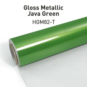 KKVINYL カーラッピングフィルム True Gloss Metallic Java Green HGM82-T (1.52mx18m)