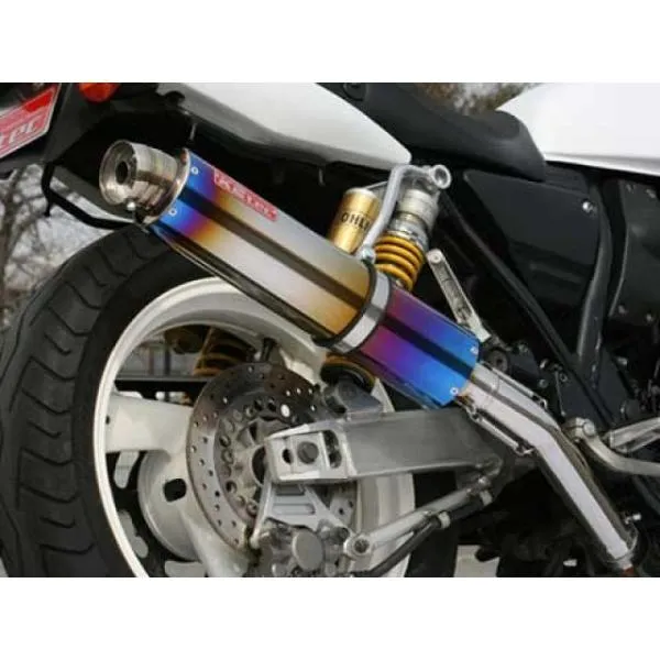 ケイツーテック Ninja250R Ninja250R NITRO（ニトロ）チタンスリップオンマフラー 出口形状 S6タイプ K2-tec