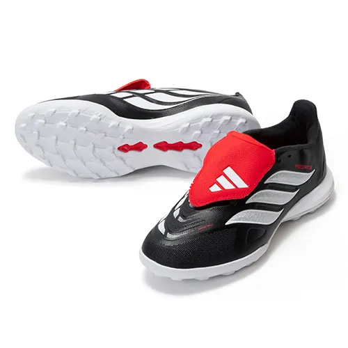 アディダス キッズ プレデター LEAGUE FT TF コアブラック/フットウェアホワイト/ルシッドレッド ジュニアサッカーシューズ