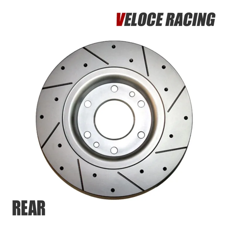 VELOCE ヴェローチェ ブレーキローター S8D2P リア 左右セット SUBARU スバル インプレッサWRX Sti GDB 04/6～07/11 3657016