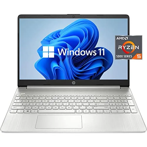 HP Pavilion 15.6インチ FHD ノートパソコン (2022年最新モデル) AMD Ryzen 5 5500U (Beats i7-11370H)、16GB RAM、1TB PCIe NVMe M.2 SSD、薄型&ポータブル、マイクロエッジ