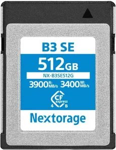 [ネクストレージ] Nextorage CFexpress4.0Type Bメモリーカード NX-B3SE512G