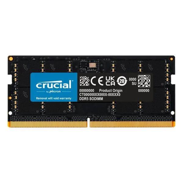 crucial クルーシャル メモリー DDR5-5600 16GB SODIMM CT16G56C46S5(2567269)