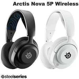 SteelSeries Arctis Nova 5P Wireless PlayStation 2.4GHz / Bluetooth 5.0 両対応 ゲーミングヘッドホン スティールシリーズ (ヘッドセット RFワイヤレス)