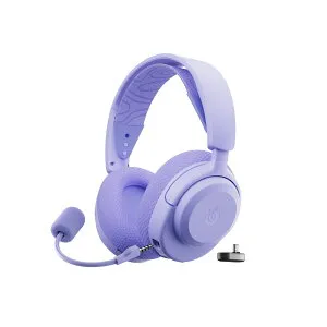 SteelSeries（スティールシリーズ） ワイヤレスゲーミングヘッドセット Arctis Nova 3P Wireless Lavender 61692