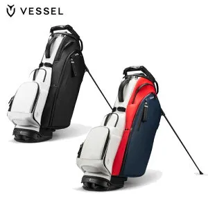【土日祝も発送】 VESSEL 2025 PLAYER 5.0 Pro Stand 9.5型 ベゼル プレーヤーズ5.0 プロ スタンドバッグ キャディバッグ シングルストラップ