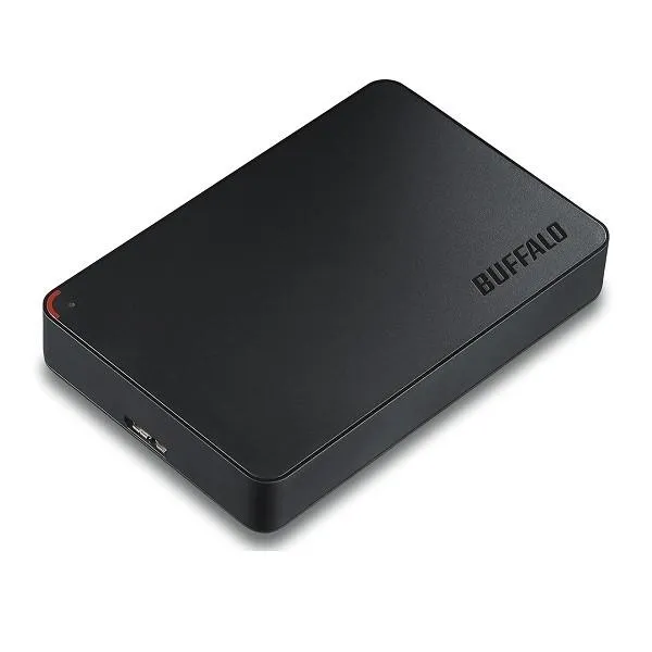 BUFFALO バッファロー ポータブルHDD 2.0TB ブラック HD-NRPCF2.0-GB(2440154)