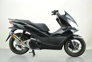 Realize PCX125 PCX150esp バイクマフラー EBJ-JF56 EBJ-JF28後期モデル JBK-KF12 JBK-KF18 Blink ブリンク Ti チタン マフラー バイク用品 バイク用 バイクパーツ フルエキ フルエキゾースト カスタム パーツ ド