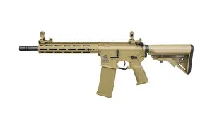 【エントリー最大10倍＆3％クーポン】Lancer Tactical 電子トリガー NEBULA 搭載電動ガン M-LOK 10インチ Airsoft M4 AEG BK/TAN LT-32BA10-G3 ネビュラ ランサータクティカル