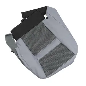 uxcell シートカバー 車用 クッション 座布団 カーシートカバー 取付簡単 滑り止め 耐久性 Dodgeに対応 Ram1500/2500/3500 SLT2006-2009 灰色