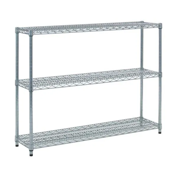 (運賃見積り)(直送品)TRUSCO ステンレス製メッシュラック H923XW1205XD305 3段 TSM-3433