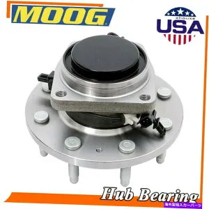 Wheel Hub Bearing 2011年から2020年のシルバラードシエラ2500 3500 HDムーグフロントホイールベアリング＆ハブRWD For 2011-2020 Silverado Sierra 2500 3500 HD Moog Front Wheel Bearing & Hub RWD【並行輸入品】