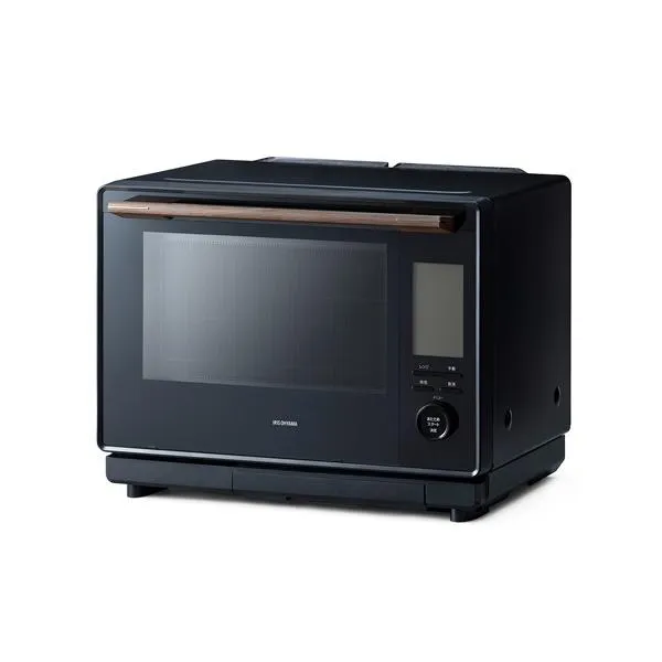 アイリスオーヤマ MS-F3002-B コンベクションスチームオーブンレンジ 30L ブラック