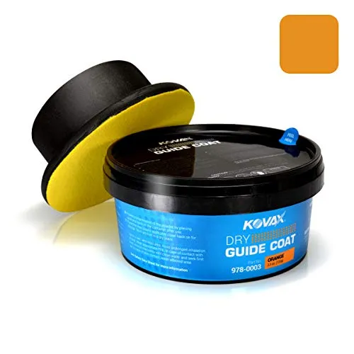 Kovax 978-0003 Dry Guide Coat Orange, 100 Grams w/Applicator
