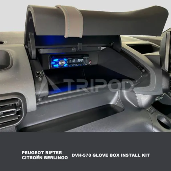 プジョー・リフター シトロエン・ベルランゴ DVH-570グローブボックス取付キット BRK9-DVH