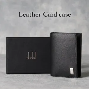 ダンヒル カ－ドケ－ス 名刺入れ dunhill ダンヒル ブランド イギリス 革小物 レザー サイドカー Sidecar メンズ 紳士 カ－ドケ－ス 名刺入れ ブラック/シルバー 19F2F47AT001R 人気 おすすめ おしゃ