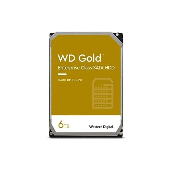Western Digital HDD 6TB WD Gold エンタープライズ 3.5インチ 内蔵HDD WD6003FRYZ 並行輸入品