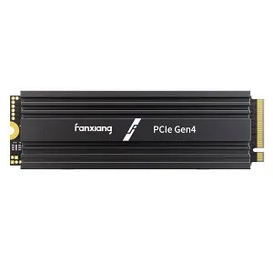 fanxiang SSD 2TB M.2 NVMe 2280 【ヒートシンク付き】最大7100MB/s TLC 3D NAND採用 PCIe Gen4.0x4 64Gb/s M.2 SSD 2T 内蔵SSD PS5動作確認済 SLC キャッシュ 放熱性 ノートパソコン/デスクトップ/PS5に対応 S880R