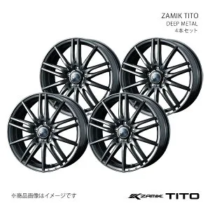 ZAMIK TITO フロンクス WDB3S・WEB3S アルミホイール4本セット 0037591×4【16×6.5J 5-114.3 INSET40 DEEP METAL】