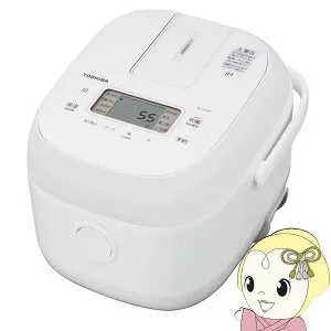 【4/25限定クーポン発行】炊飯器 東芝 TOSHIBA IHジャー炊飯器 3合炊き ホワイト RC-5XW-W【/srm】
