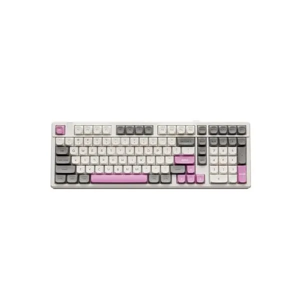 GK GAMAKAY TK101 98% Mechanical Keyboard with Number Pad, Hot Swappable, Pre-lubed Linear Switches, Tri-Mode Bluetooth/2.4GHz/USB-C 101 Keys _並行輸入