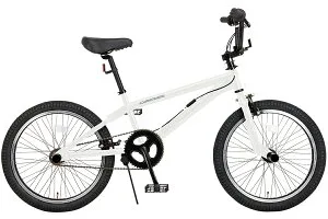 BMX 20インチ 自転車【メーカー直営店】ジャイロ機構ハンドル ペグ4本 スタンド付属 ストリート 街乗り おしゃれ かっこいい 通勤 通学 ストリートバイク カノーバー CANOVER CA-X1