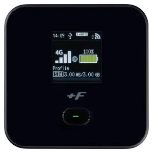 富士ソフト [FS045WMB1] eSIM対応モバイルルーター(SIMフリー)+F FS045W