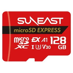 SUNEAST 最大読込速度：890MB/s最大書込速度550MB/s microSD Express Card SE-MSE128G20P1F [SEMSE128G20P1F]