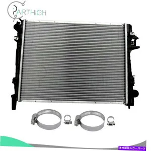 Radiator 2002年から2004年のラジエーター2479は、ステンレス鋼ホースクランプを備えたダッジラム1500 Radiator 2479 For 2002-2004 Dodge Ram 1500 With stainless steel Hose Clamps【並行輸入品】
